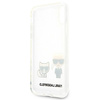 KARL LAGERFELD ETUI HARDCASE DO IPHONE XS MAX 7 8 11 12 13 14 TRANSPARENTNE