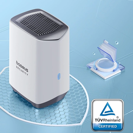 Zestaw monitoringu zewnętrznego Baseus Security N1 2K (2 kamery) - biały