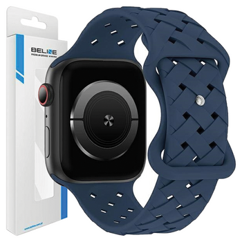 BELINE PASEK DO APPLE WATCH 38/40/41MM SILICONE WOVEN WYTRZYMAŁY NOWOCZESNY