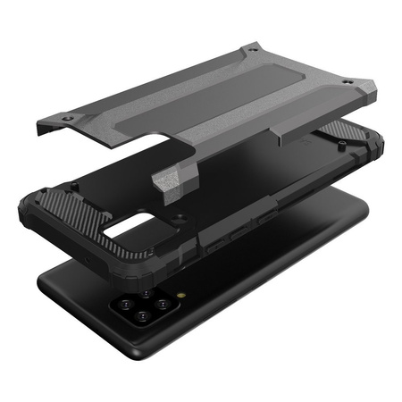 Hybrid Armor pancerne hybrydowe etui pokrowiec iPhone 13 srebrny