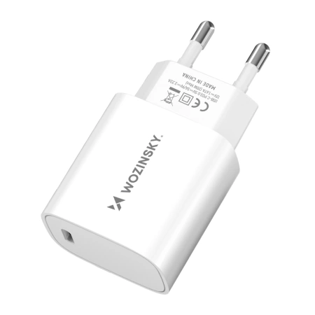 WOZINSKY ŁADOWARKA SIECIOWA WGWCCW 20W USB-C DO TELEFONU IPHONE SAMSUNG 20W