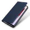 Dux Ducis Skin Pro etui do Xiaomi Redmi 11A / Poco C55 / Redmi 12C pokrowiec z klapką portfel na kartę podstawka niebieskie