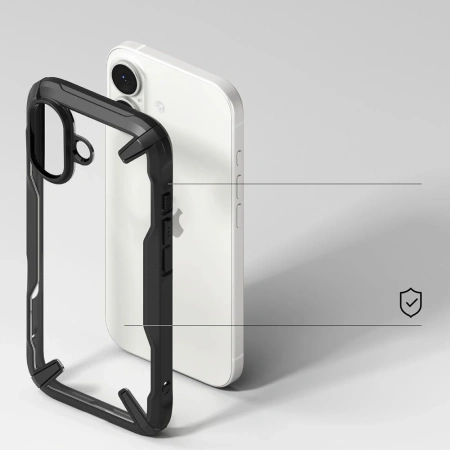 RINGKE ETUI FUSION X DO IPHONE 17 WZMOCNIONA OCHRONA Z PRZEZROCZYSTYM
