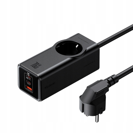 MCDODO ŁADOWARKA SIECIOWA LISTWA ZASILAJĄCA GAN 1xUSB 2xUSB-C 1xAC 70W