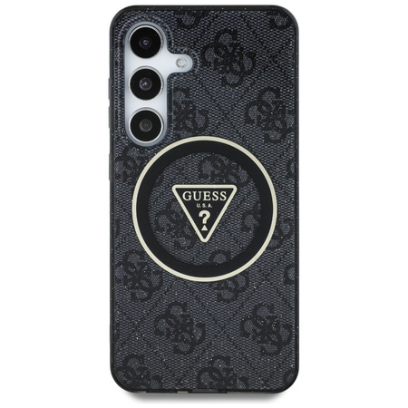 GUESS ETUI 4G GLITTER TRIANGLE BUTTONS DO SAMSUNG GALAXY S25+ DO MAGSAFE