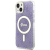 Etui Guess GUHMP14MH4STU na iPhone 14 Plus 6.7" purpurowy/purple hardcase 4G MagSafe