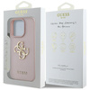GUESS ETUI TPU DO IPHONE 16 PRO Z LOGO GRINDED BIG 4G SZYBKIE ŁADOWANIE