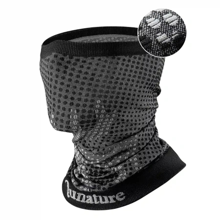 Komin narciarski Qunature 11230014002 bandana sportowa rozmiar uniwersalny - czarna