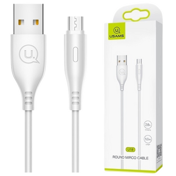 USAMS KABEL MICRO USB DO ANDROID TELEFONÓW XIAOMI HUAWEI 1M 2A FAST CHARGE