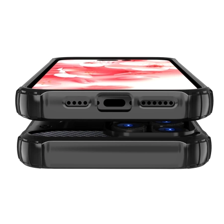 HURTEL ETUI PANCERNE HYBRID ARMOR DO IPHONE 16 PRO BEZPIECZEŃSTWO NAJAZDOWE