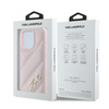 KARL LAGERFELD ETUI HARDCASE DO IPHONE 15 PRO 6.1 Z DIAGONAL QUILTED SCRIPT