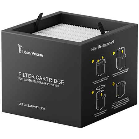 LASERPECKER FILTR DO POCHŁANIACZA DYMU DO DRUKAREK 3D AIR PURIFIER ZAMIENNY