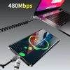 DUDAO KABEL L20 PRO 4W1 USB-C DO LIGHTNING DO TELEFONÓW IPHONE SZYBKIE