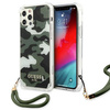 Guess GUHCP12MKSARKA iPhone 12/12 Pro 6,1" zielony/khaki hardcase Camo Collection