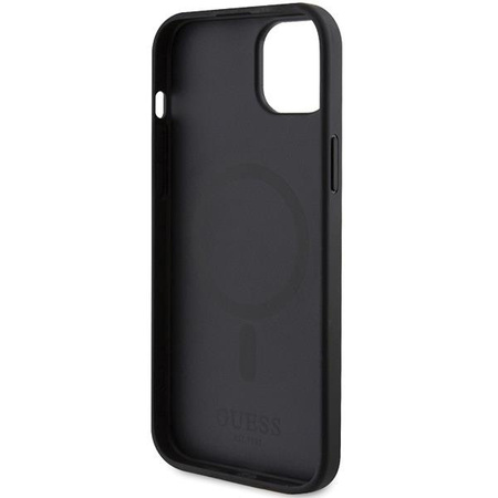 Guess GUHMP15MPSAHMCK iPhone 15 Plus 6.7" czarny/black hardcase Saffiano MagSafe