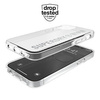 SuperDry Snap iPhone 12 mini Clear Case srebrny/silver 42590