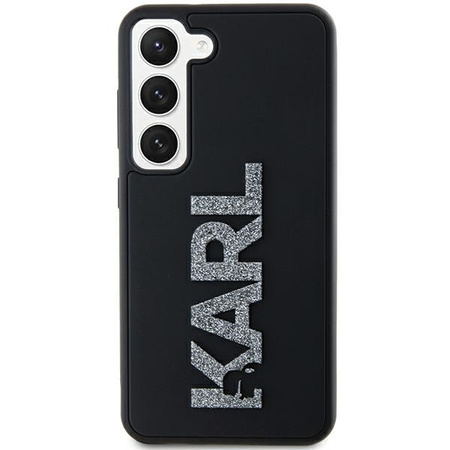 KARL LAGERFELD POKROWIEC DO SAMSUNG GALAXY S24 S921 HARDCASE RUBBER LOGO 3D