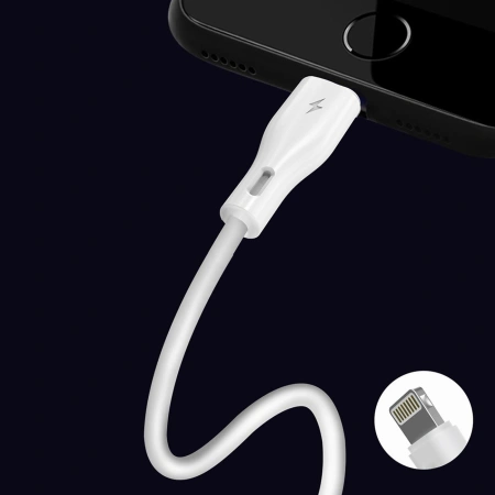 DUDAO KABEL USB-A DO LIGHTNING 3A 2M DO IPHONE 11 12 13 14 15 PEŁNE