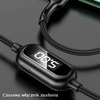 USAMS KABEL DO LIGHTNING 1,2M PLECIONY DO IPHONE 2A LED Z SZYBKIM