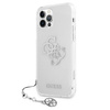 Guess GUHCP12LKS4GSI iPhone 12 Pro Max 6,7" Transparent hardcase 4G Silver Charms Collection