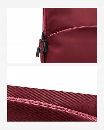 INNOSTYLE PLECAK NA LAPTOPA 15,6 DO SAMOLOTU WODOODPORNY COLORLITE 14L CZERWONY