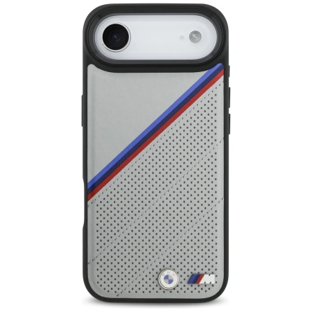 BMW ETUI M TRICOLOR METAL LOGO DO IPHONE 17 AIR MAGSAFE LUKSUSOWA OCHRONA