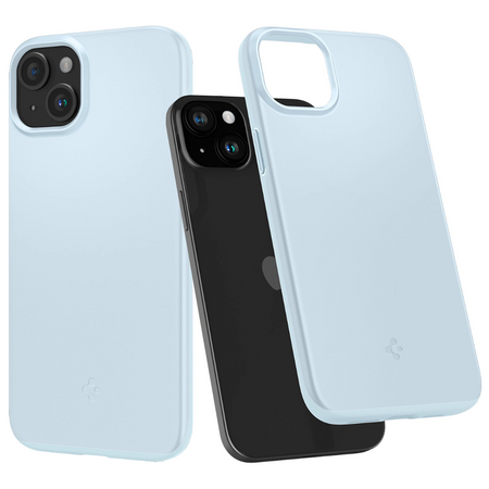 Etui Spigen Thin Fit na iPhone 15 - niebieski