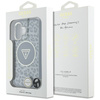 GUESS ETUI DO IPHONE 16 DO MAGSAFE LEOPARD TRIANGLE Z PRZESZROCZYSTYM PASEM