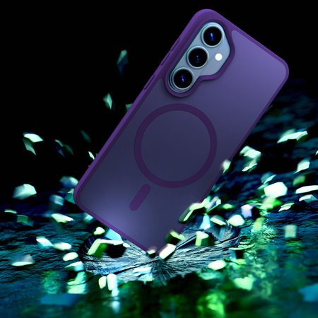 Samsung Galaxy S26+ - 3mk Smoke MagCase Purple