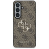 Etui Guess 4G Big Metal Logo do Samsung  Galaxy S26 brązowy