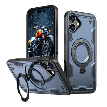 HURTEL ETUI HYBRID ARMOR DO IPHONE 16 Z DO MAGSAFE OCHRONA PRZECIW UPADKOM