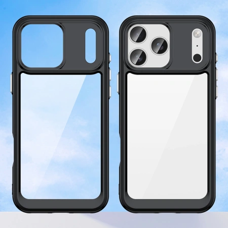 HURTEL ETUI OUTER SPACE DO IPHONE 17 PRO PRZEZROCZYSTE OCHRONA ZARYSOWAŃ