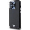 Etui BMW Signature Wrapped Metal MagSafe na iPhone 14 Pro - czarne