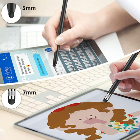 TECH-PROTECT STYLUS PEN DO TABLETU TELEFONU TOUCH RYSIK DOTYKOWY PRECYZYJNY