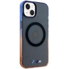 Etui BMW BMHMP14SHTGE na iPhone 14 - szare hardcase Gradient Bumper MagSafe