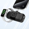 WOZINSKY MINI POWERBANK 5000MAH Z KABLEM USB-C DO APPLE WATCH 15W ŁADOWANIE