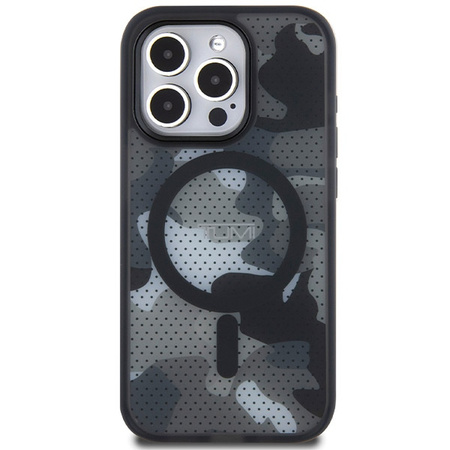 Tumi TUHMP15LTCAMK iPhone 15 Pro 6.1czarny/black hardcase Frosted Camo Print MagSafe