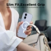 Etui Tech-Protect FlexAir MagSafe na iPhone 17- przezroczysto-brokatowe