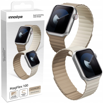 INNOSTYLE PASEK DO APPLE WATCH ULTRA 42 44 45 49 MM WODOODPORNY MAGNETYCZNY