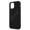 Guess GUHCP12SLSVSBK iPhone 12 mini 5,4" czarny/black hardcase Script Vintage