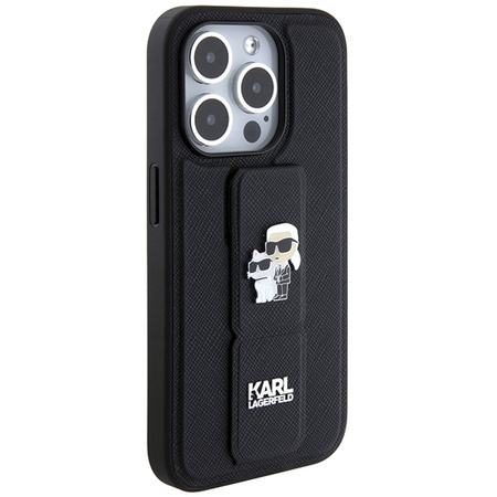KARL LAGERFELD POKROWIEC DO IPHONE 13 PRO 13 6.1 HARDCASE GRIPSTAND SAFIANO