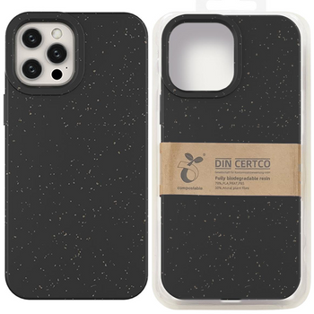 Eco Case etui iPhone 14 Plus silikonowy degradowalny pokrowiec czarne