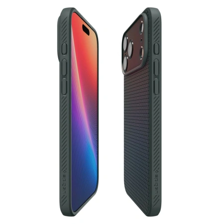 SPIGEN ETUI LIQUID AIR DO IPHONE 17 PRO OCHRONA TELEFONU ANTYŚLIZGOWA