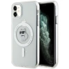 KARL LAGERFELD ETUI CASE DO IPHONE 11 XR PRZEZROCZYSTE HARDCASE DO MAGSAFE