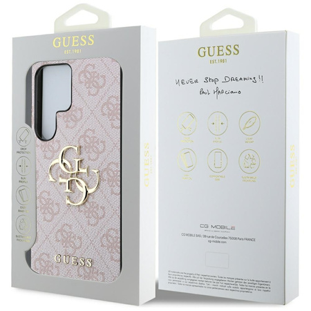 GUESS ETUI POKROWIEC DO SAMSUNG GALAXY S25 ULTRA BIG 4G LOGO CLASSIC