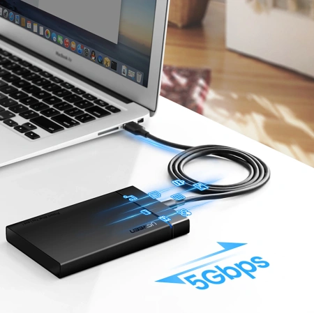 UGREEN KABEL USB-A 3.0 DO USB-C 3A DO TELEFONÓW 0.5M SZYBKIE ŁADOWANIE