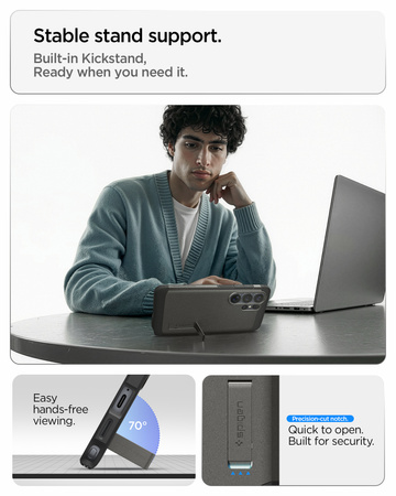 Spigen Tough Armor MagSafe, gunmetal - Samsung Galaxy S26 Ultra