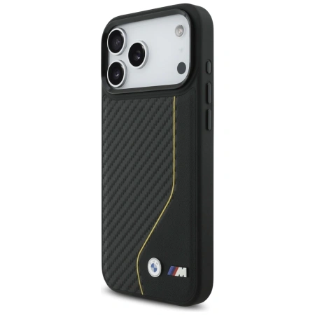 BMW ETUI M CARBON LINE LOGO DO MAGSAFE IPHONE 17 PRO MAX WYSOKA OCHRONA