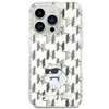 KARL LAGERFELD ETUI CASE DO IPHONE 15 PRO 6,1 HARDCASE MONOGRAM CHOUPETTE