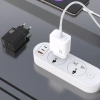 Ładowarka sieciowa Dudao A27CEU PD 25W GaN SB-C z kablem USB-C - czarna